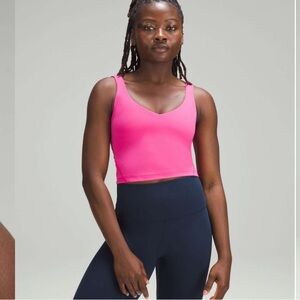 lululemon athletica Bright Pink Align Tank Top